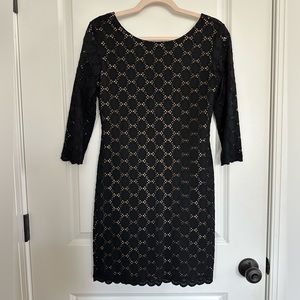 RN Studio Petite Black Dress 4 petite 4P